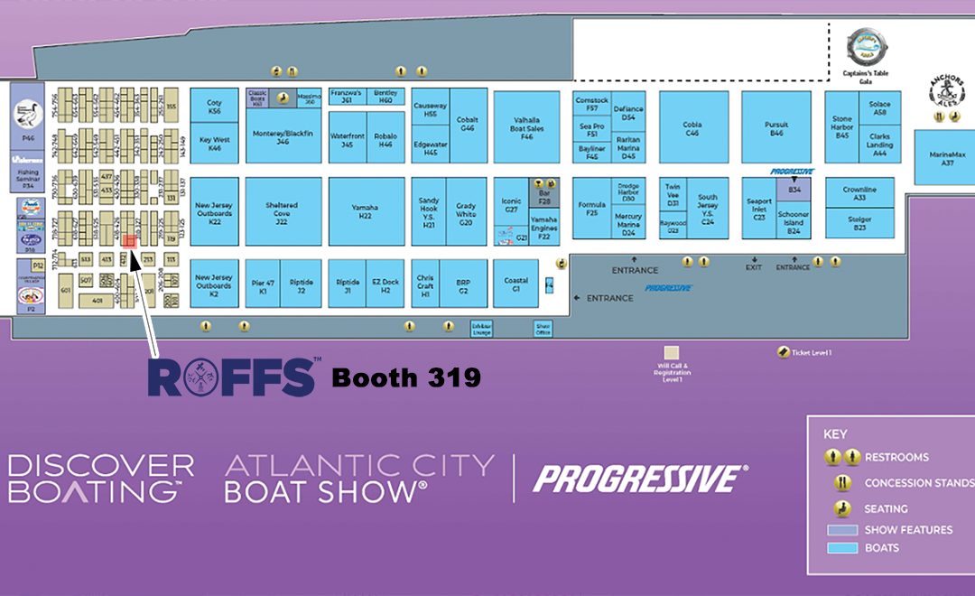 Come see ROFFS™ at 2023 Discover Boating Progressive Atlantic City Boat Show – Booth 319